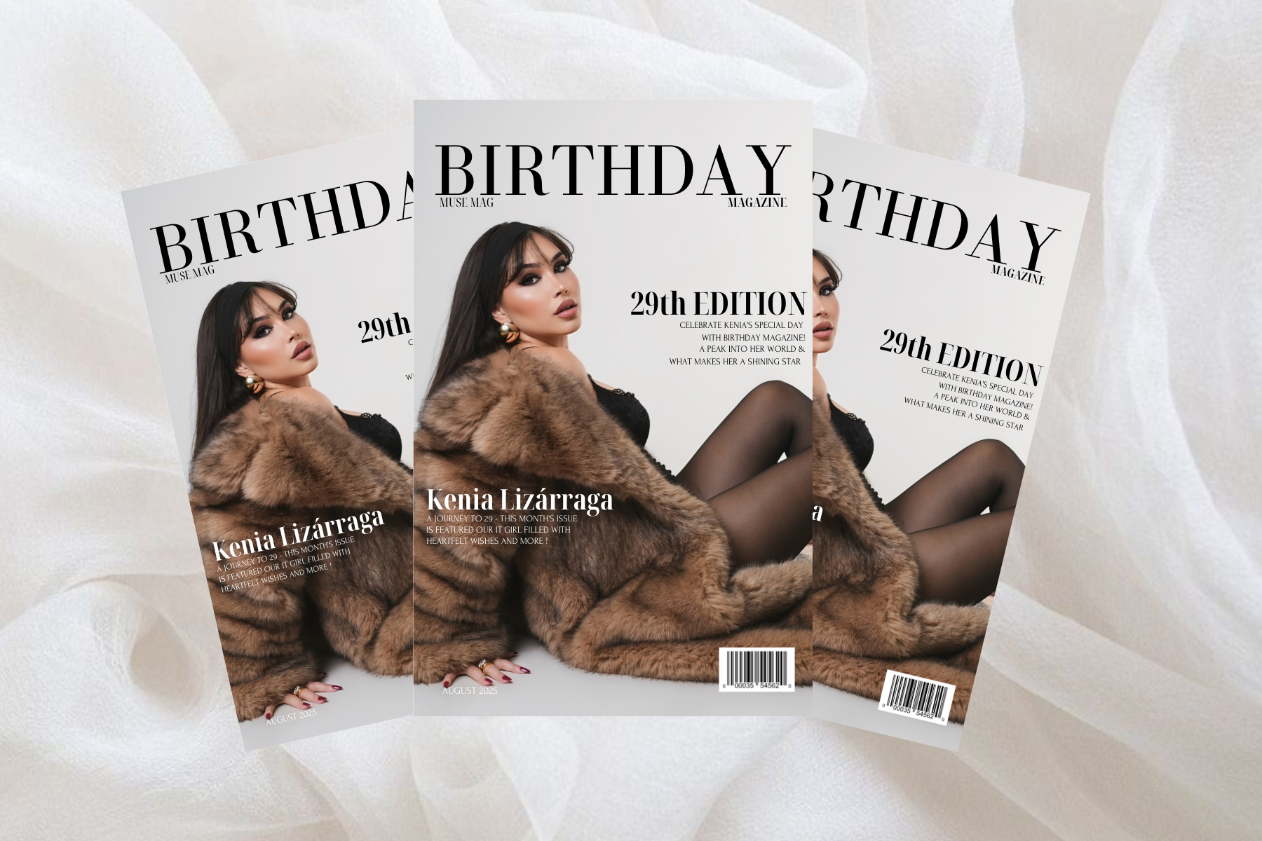 Birthday Magazine Template