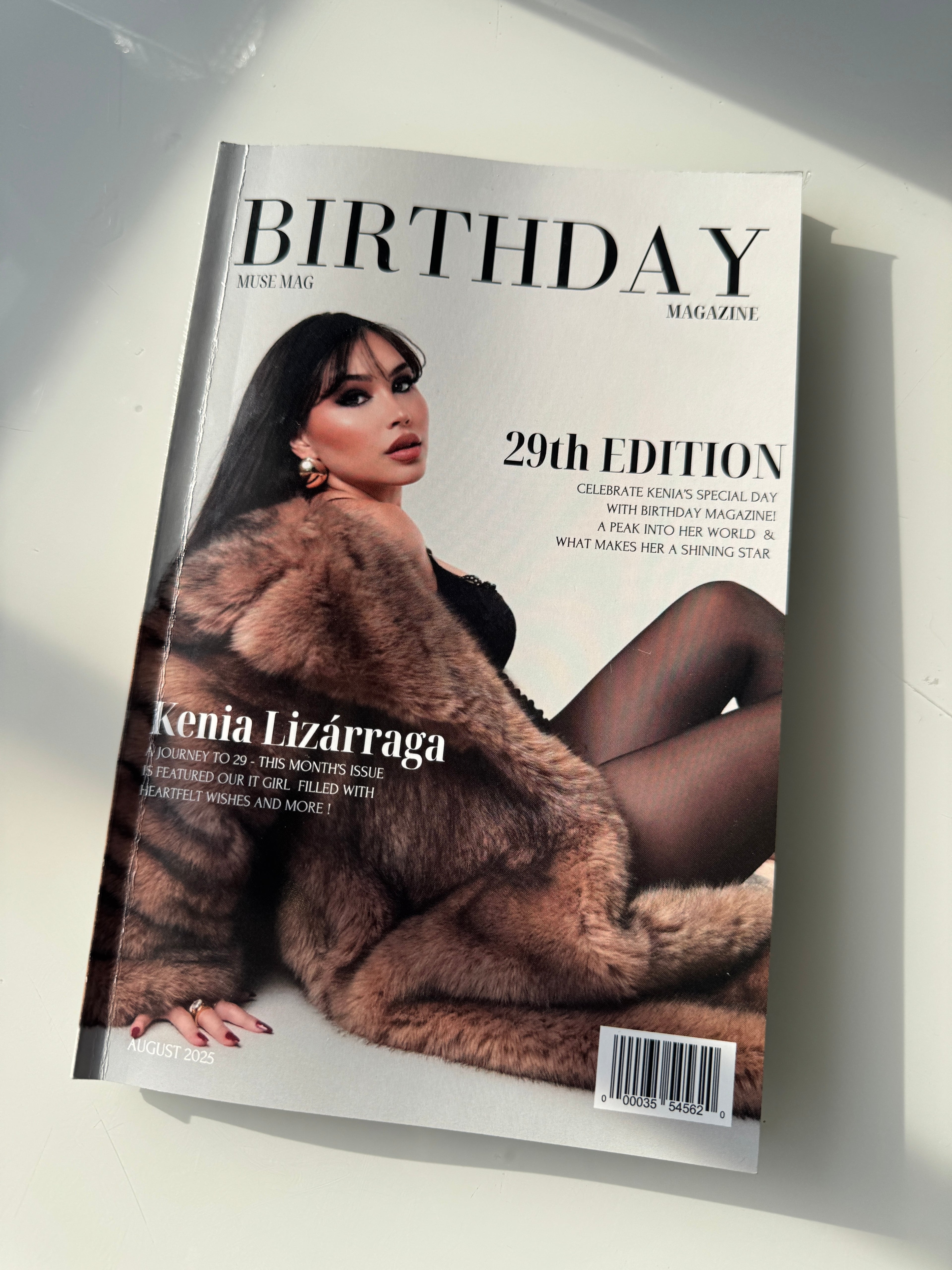 Birthday Magazine Template