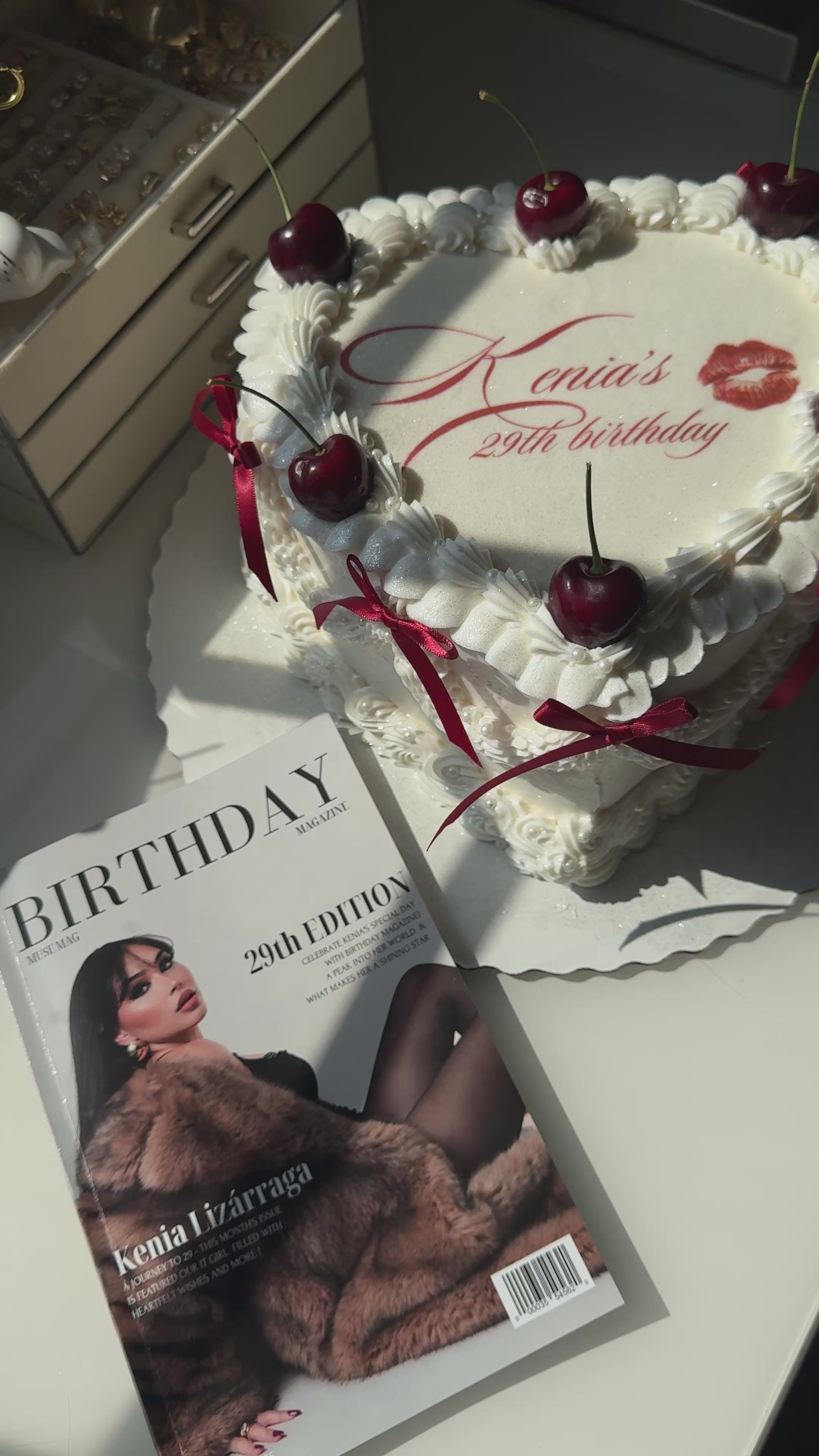 Birthday Magazine Template