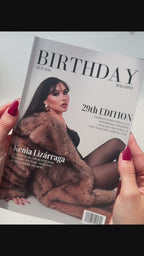 Birthday Magazine Template
